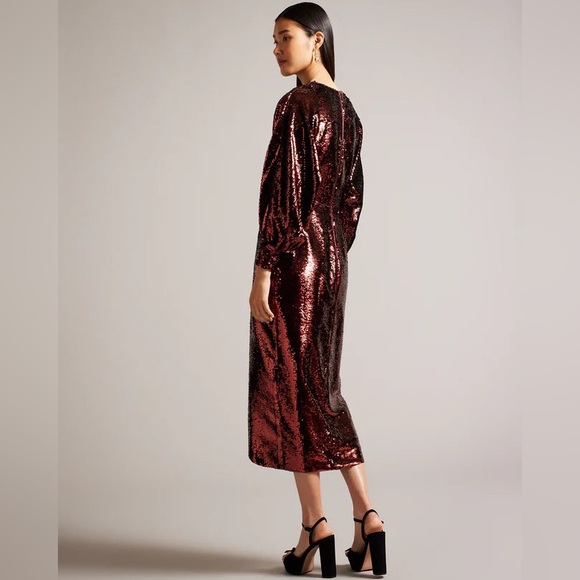 Ted Baker EMALEEE Sequence Dress - Picture 7 of 12